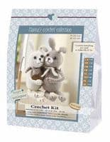 Go Handmade Crochet Kit Lapins Lily & Tim